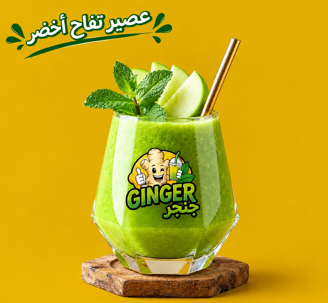 تفاح أخضر